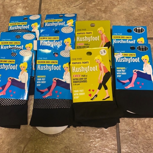 Kushyfoot Accessories - 🎁 Kushyfoot Fishnet & Footless Tights Bundle